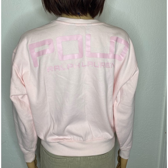 🆕 Polo Ralph Lauren Girls Ballet I Polo fleece  Sweatshirt Size L 12-14 - Picture 5 of 13